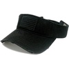 image:imageFunky Junque Womens Sun Visor Adjustable Moisture Wicking Golf Cap  Breathable polyester sun visor with moisturewicking sweatband for golf tennis running pickleball amp beach daysAmerican Flag  Black