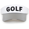image:imageFunky Junque Womens Sun Visor Tennis Pickleball Golf Hat  Athletic visor with holographic UV brim for tennis pickleball golf amp outdoor sportsGolf WhiteBlack