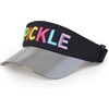 image:imageFunky Junque Womens Sun Visor Tennis Pickleball Golf Hat  Athletic visor with holographic UV brim for tennis pickleball golf amp outdoor sportsPickle BlackMulti