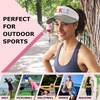 image:imageFunky Junque Womens Sun Visor Tennis Pickleball Golf Hat  Athletic visor with holographic UV brim for tennis pickleball golf amp outdoor sportsPickle WhiteMulti