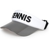 image:imageFunky Junque Womens Sun Visor Tennis Pickleball Golf Hat  Athletic visor with holographic UV brim for tennis pickleball golf amp outdoor sportsTennis WhiteBlack