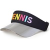 image:imageFunky Junque Womens Sun Visor Tennis Pickleball Golf Hat  Athletic visor with holographic UV brim for tennis pickleball golf amp outdoor sportsTennis BlackMulti