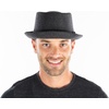 image:imageFunky Junque Wool Blend Porkpie Fedora Classic Trilby Dress Hat2 Pack Charcoal  Black