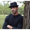 image:imageFunky Junque Wool Blend Porkpie Fedora Classic Trilby Dress Hat2 Pack Charcoal  Black