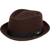 image:imageFunky Junque Wool Blend Porkpie Fedora Classic Trilby Dress HatBrown