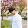 image:imageFunky Junque Wool Blend Porkpie Fedora Classic Trilby Dress HatBrown