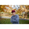 image:imageFunky Junque Wool Blend Porkpie Fedora Classic Trilby Dress HatBurgundy