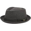 image:imageFunky Junque Wool Blend Porkpie Fedora Classic Trilby Dress HatCharcoal