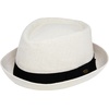 image:imageFunky Junque Wool Blend Porkpie Fedora Classic Trilby Dress HatCream Herringbone
