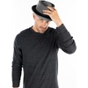 image:imageFunky Junque Wool Blend Porkpie Fedora Classic Trilby Dress HatLight Grey