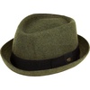 image:imageFunky Junque Wool Blend Porkpie Fedora Classic Trilby Dress HatOlive