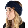 image:imageFunky Junque Lined Headwrap  Blue Mix 15Navy