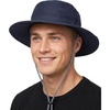 image:imageFunky Junque Packable Wide Brim Sun Hat UPF 50 Hiking CapNavy