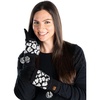 A Leopard Print - Black