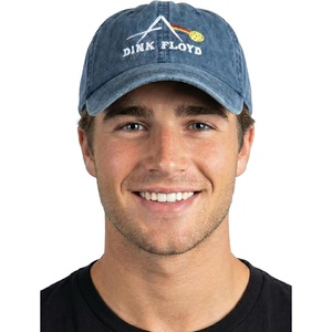 image:imageFunky Junque Dad Hat for Men  Golf Hat Baseball Cap Unconstructed Low Profile Trucker CapDink Floyd  Washed Navy