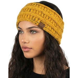 image:imageFunky Junque Lined Headwrap  Blue Mix 15Mustard Confetti