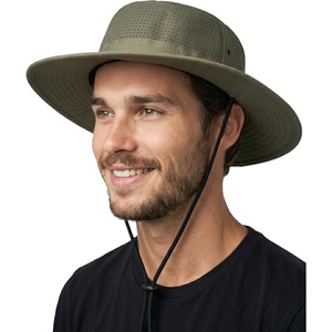 image:imageFunky Junque Packable Wide Brim Sun Hat UPF 50 Hiking CapOlive