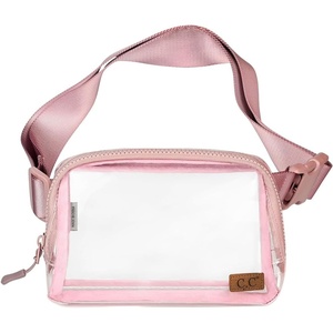 image:imageFunky Junque Versatile Black Fanny Pack Belt Bag for Women and Girls Adjustable Crossbody Waist Bag with Multiple Pockets  Aztec  Black  Adjustable belt bag with crossbody strap for travel errands everyday wear festivals amp handsfree carryClear  Rose