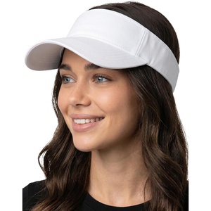 image:imageFunky Junque Womens Sun Visor Adjustable Moisture Wicking Golf Cap  Breathable polyester sun visor with moisturewicking sweatband for golf tennis running pickleball amp beach daysSolid White