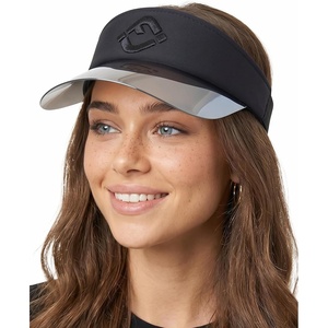 image:imageFunky Junque Womens Sun Visor Tennis Pickleball Golf Hat  Athletic visor with holographic UV brim for tennis pickleball golf amp outdoor sportsBold BlackBlack