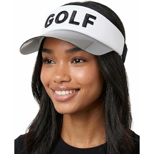image:imageFunky Junque Womens Sun Visor Tennis Pickleball Golf Hat  Athletic visor with holographic UV brim for tennis pickleball golf amp outdoor sportsGolf WhiteBlack