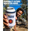 image:imageAdult Can Cooler Sleeve 12 oz Insulated Beer  Fish Around And Find TroutKiller Nite  White