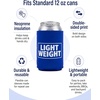 image:imageAdult Can Cooler Sleeve 12 oz Insulated Beer  Fish Around And Find TroutLight Weight  Blue