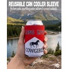 image:imageAdult Can Cooler Sleeve 12 oz Insulated Beer  Fish Around And Find TroutLong Live Cowgirls  RedWhite
