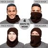 image:imageFunky Junque Balaclava Ski Mask  Windproof Fleece Winter Face Cover for Men amp Women Perfect for Skiing Snowboarding RunningBrown