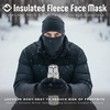 image:imageFunky Junque Balaclava Ski Mask  Windproof Fleece Winter Face Cover for Men amp Women Perfect for Skiing Snowboarding RunningCharcoal