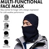 image:imageFunky Junque Balaclava Ski Mask  Windproof Fleece Winter Face Cover for Men amp Women Perfect for Skiing Snowboarding RunningNavy