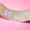 image:imageFunky Junque Birthday Sash for Women  Glitter Birthday Girl Queen Bachelorette Bride to Be 21st 30th 50th40  Fabulous Rose Gold