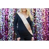 image:imageFunky Junque Birthday Sash for Women  Glitter Birthday Girl Queen Bachelorette Bride to Be 21st 30th 50th40  Fabulous Rose Gold