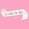 image:imageFunky Junque Birthday Sash for Women  Glitter Birthday Girl Queen Bachelorette Bride to Be 21st 30th 50thBride to Be White