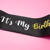 image:imageFunky Junque Birthday Sash for Women  Glitter Birthday Girl Queen Bachelorette Bride to Be 21st 30th 50thIts My Birthday Black