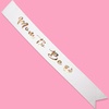 image:imageFunky Junque Birthday Sash for Women  Glitter Birthday Girl Queen Bachelorette Bride to Be 21st 30th 50thMom to Be White