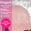 image:imageFunky Junque Cotton Grandma Baseball Cap Embroidered Gigi Mimi HatGigi  Pink