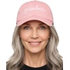 image:imageFunky Junque Cotton Grandma Baseball Cap Embroidered Gigi Mimi HatGrandma  Pink
