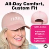 image:imageFunky Junque Cotton Grandma Baseball Cap Embroidered Gigi Mimi HatNana  Pink