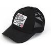 image:imageFunky Junque Criss Cross Ponytail Baseball Cap Womens Trucker Mesh HatBe Yourself But a Little Bit Better  Black