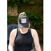 image:imageFunky Junque Criss Cross Ponytail Baseball Cap Womens Trucker Mesh HatBe Yourself But a Little Bit Better  Black