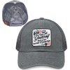 image:imageFunky Junque Criss Cross Ponytail Baseball Cap Womens Trucker Mesh HatBe Yourself But a Little Bit Better  Grey