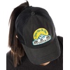 image:imageFunky Junque Criss Cross Ponytail Baseball Cap Womens Trucker Mesh HatTake Me to the Mountains  Black