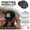 image:imageFunky Junque Criss Cross Ponytail Baseball Cap Womens Trucker Mesh HatTake Me to the Mountains  Black