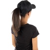 image:imageFunky Junque Criss Cross Ponytail Baseball Cap Womens Trucker Mesh HatTake Me to the Mountains  Black