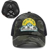 image:imageFunky Junque Criss Cross Ponytail Baseball Cap Womens Trucker Mesh HatTake Me to the Mountains  Black Camo