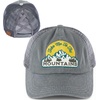 image:imageFunky Junque Criss Cross Ponytail Baseball Cap Womens Trucker Mesh HatTake Me to the Mountains  Grey