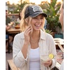 image:imageFunky Junque Criss Cross Ponytail Baseball Cap Womens Trucker Mesh HatTequila  Lime  and Sunshine  Black