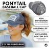 image:imageFunky Junque Criss Cross Ponytail Baseball Cap Womens Trucker Mesh HatTequila  Lime  and Sunshine  Grey