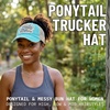 image:imageFunky Junque Criss Cross Ponytail Baseball Cap Womens Trucker Mesh HatTequila  Lime  and Sunshine  Mint